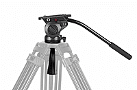 TH150 | Fluid Video Head with 15kg Payload, Swivel Arm and 75mm Ball fiat fitting