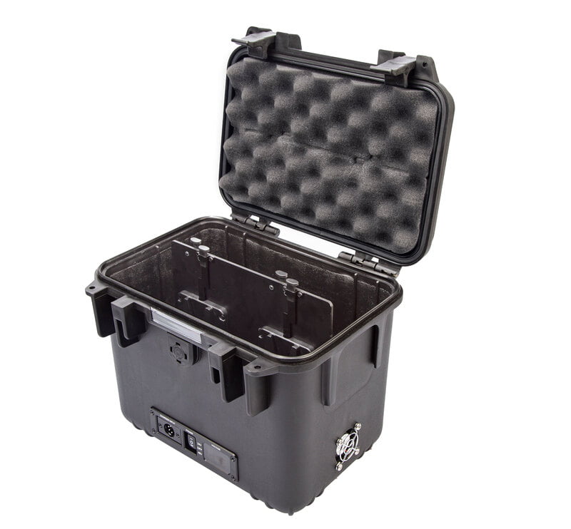S-4040 | 4-Battery power station box with 48V+24V output S-4040 | 4-Battery power station box with 48V+24V output