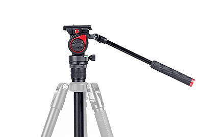 TH50 | Fluid Video Head with 5kg Payload, Swivel Arm and 50mm Ball fiat fitting