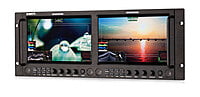 M-1093F | 2x9" Rackmount IPS LCD Panel, Waveform