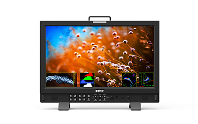 BM-H215HDR | 21.5" 12G-SDI 4K QLED High-bright HDR 100%DCI-P3 Zero-Delay professional FHD Monitor with Auto-Calibration