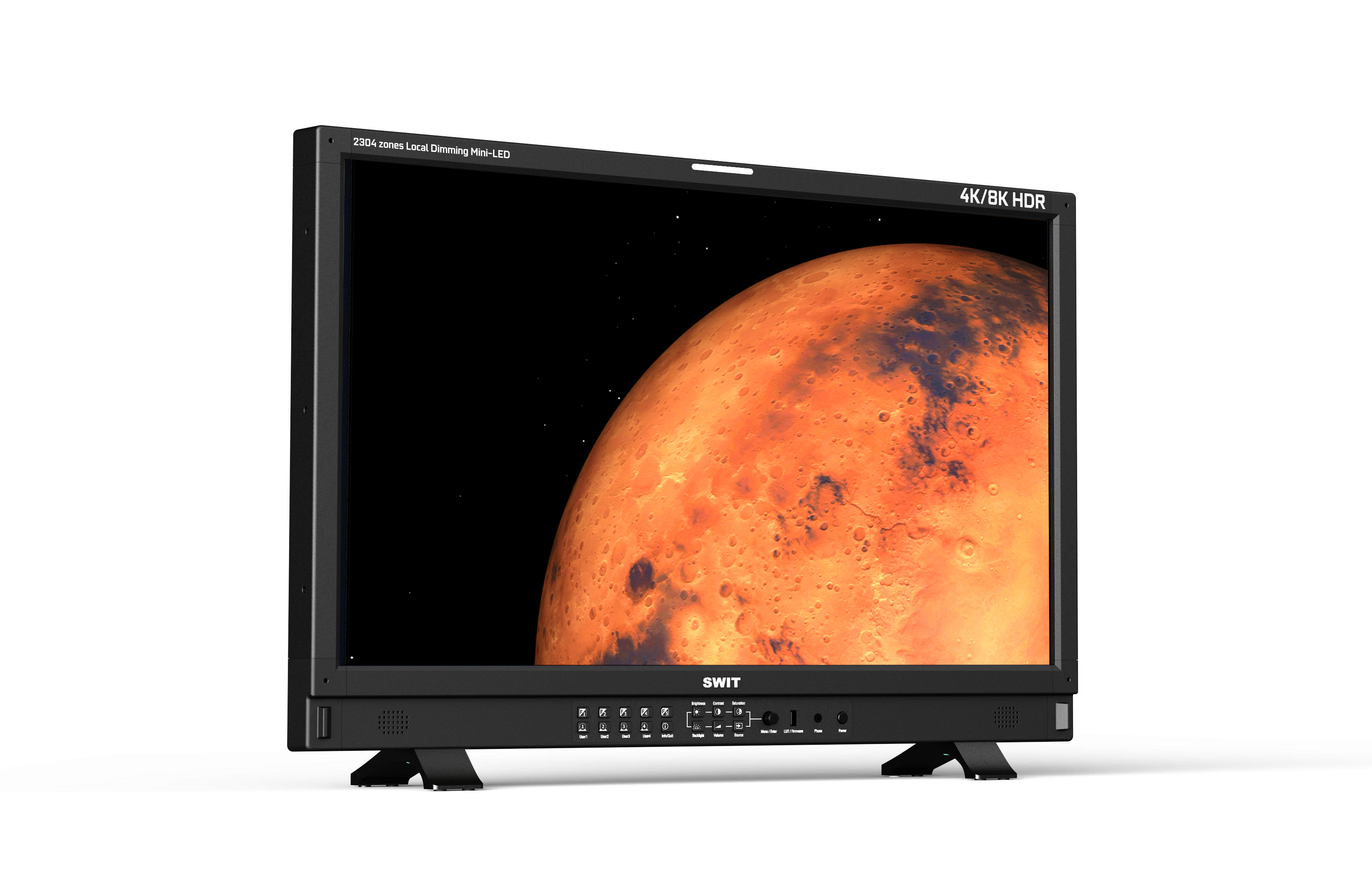 BM-U325MD | 31.5“  Local-dimming New-LED 8K million-contrast 1500nits 4x12GSDI HDr Zero-Delay Flagship Monitor with AI-Calibration