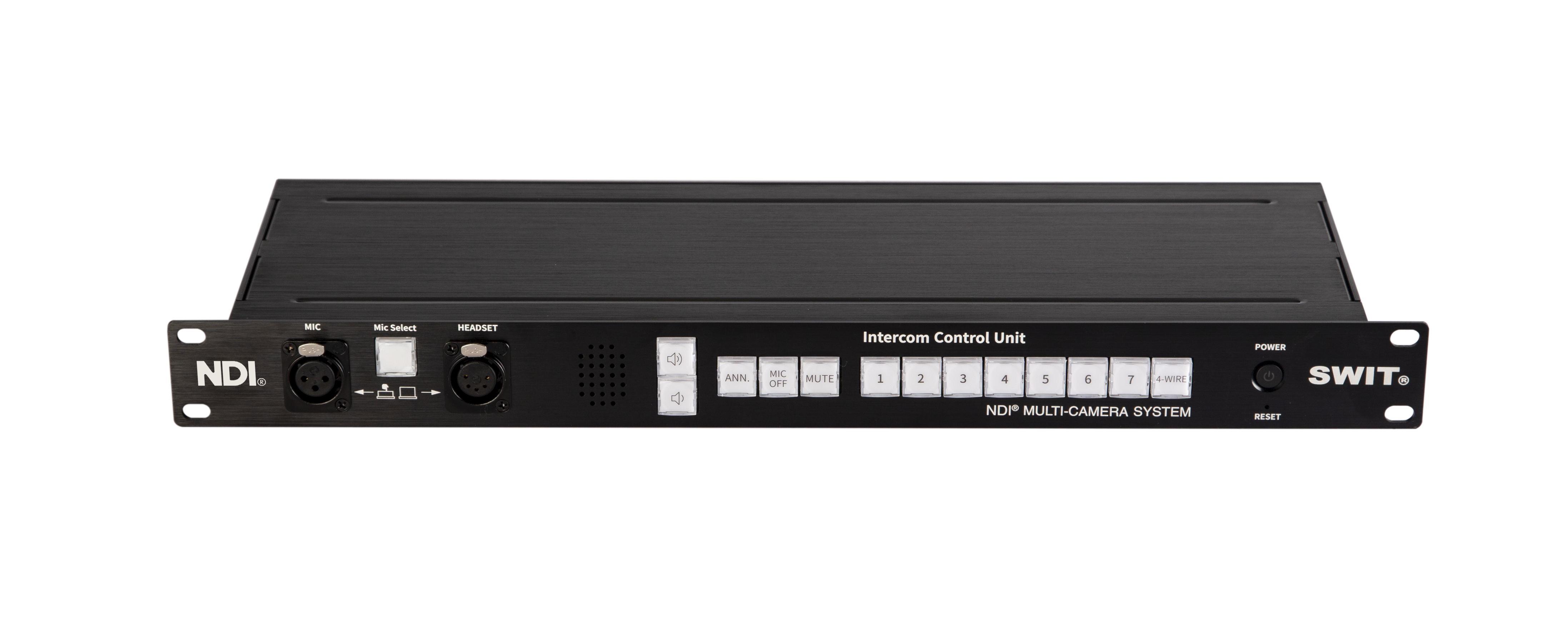 ET-N80 | NDI Intercom Console with 8-ch camera operational