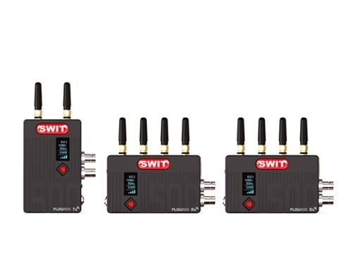 FLOW500 Tx+2Rx | 500feet(150m) new generation Wireless FHD Video 1 Transmitter with 2 Receviers, Super Anti-interference,  No-delay