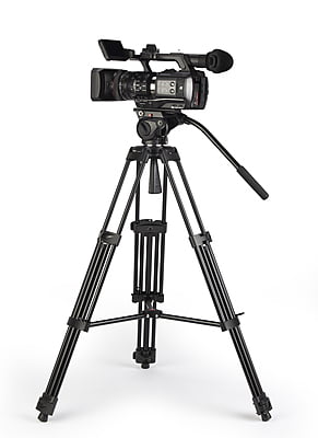 TOWER100 | Aluminum Camera Tripod KIT, with SWIT TH100A Fluid Video Head, Mid-level Spreader, 10kg Payload, Soft Bag
