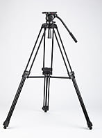 TOWER100 | Aluminum Camera Tripod KIT, with SWIT TH100A Fluid Video Head, Mid-level Spreader, 10kg Payload, Soft Bag