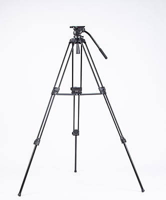 TOWER100 | Aluminum Camera Tripod KIT, with SWIT TH100A Fluid Video Head, Mid-level Spreader, 10kg Payload, Soft Bag