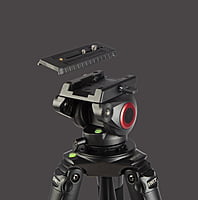 MUF100C | Carbon-fiber Camera Tripod KIT, with SWIT TH100 Fluid Video Head, 10kg Payload, Soft Bag