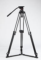 TOWER150 | Aluminum Camera Tripod KIT, with SWIT TH150 Fluid Video Head, Ground Spreader, 15kg Payload, Soft Bag