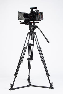 TOWER150 | Aluminum Camera Tripod KIT, with SWIT TH150 Fluid Video Head, Ground Spreader, 15kg Payload, Soft Bag