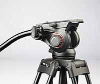 TOWER150 | Aluminum Camera Tripod KIT, with SWIT TH150 Fluid Video Head, Ground Spreader, 15kg Payload, Soft Bag