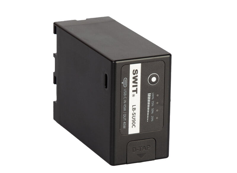 LB-SU90C | 98Wh/6.8Ah USB-C BP-U-type DV battery with D-tap