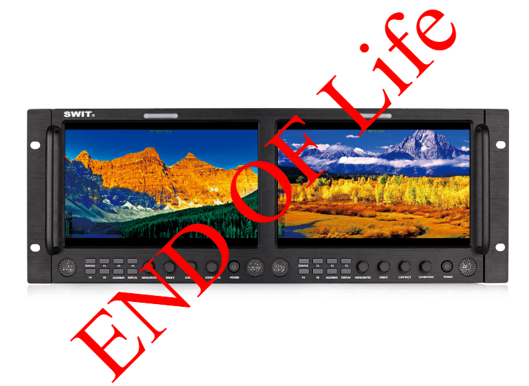 M-1093H | 2x9" Rackmount IPS LCD Panel. ---Over 1 months LeadTime if no stock