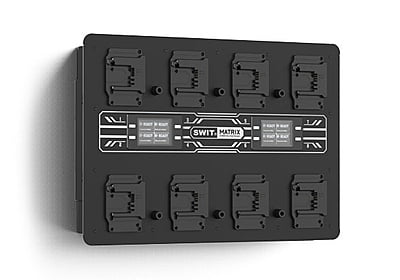 MATRIX-B8 | 8ch x max 6A Top Fast Simultaneous 14V/28V Wall Charger, B-mount(PC-W461B)