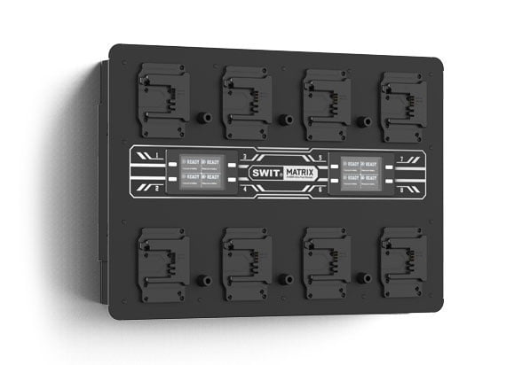 MATRIX-B8 | 8ch x max 6A Top Fast Simultaneous 14V/28V Wall Charger, B-mount(PC-W461B)