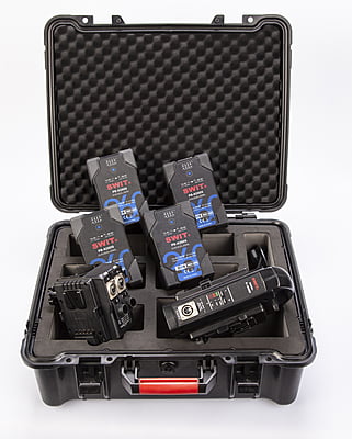 PA-C210 | Power Carrycase for 4 power battery and 1 2-channel charger