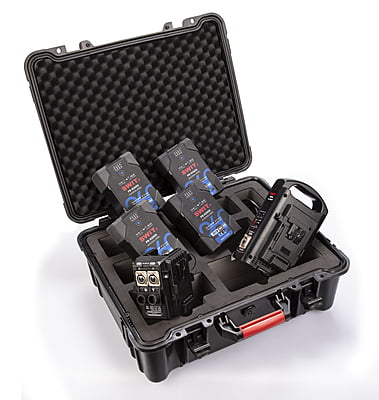 PA-C210 | Power Carrycase for 4 power battery and 1 2-channel charger