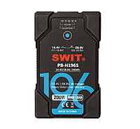PB-H196S | 196Wh 28V/14V Smart Battery, V-mount, also ideal for long term use or high power draw lights PB-H196S | 196Wh 28V/14V Smart Battery, V-mount, also ideal for long term use or high power draw lights