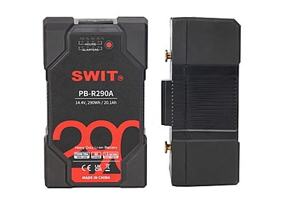 PB-R290A | 290Wh Robust High-load Heavy-duty Battery, Gold-Mount, also ideal for long term use or high power draw lights
