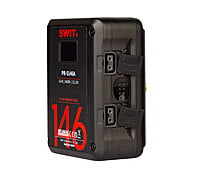 PB-S146A | 146Wh Multi-Sockets Square Cine Battery, Gold-Mount, also ideal for long term use or high power draw lights