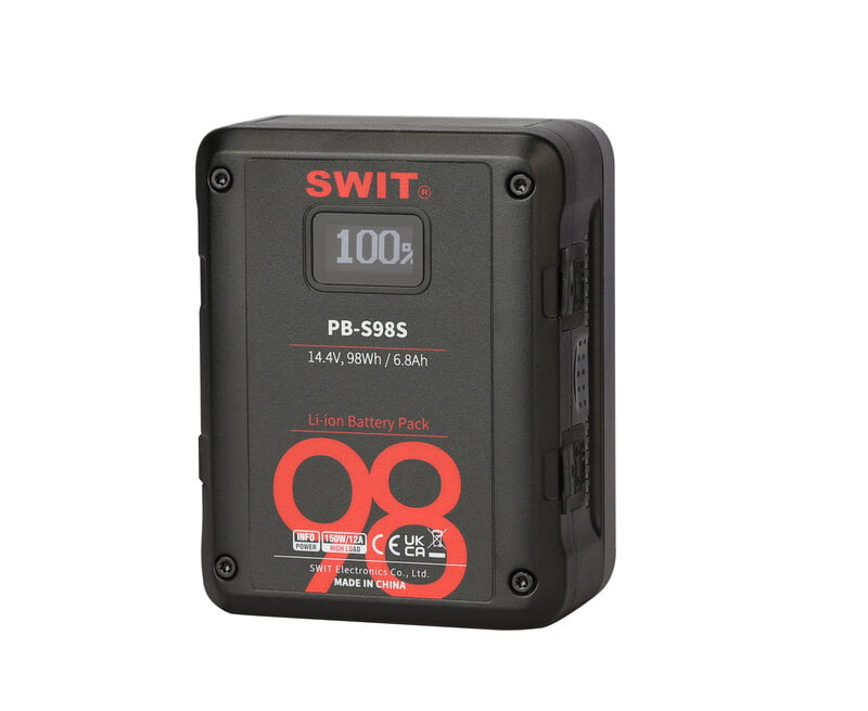 PB-S98S | 98Wh Multi-Sockets Square Cine Battery, V-Mount