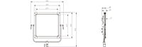 PL-E60D | 3rd Generation Natural-Born-Soft TLCI-99 60W LED Panel Light, ultra slim, SWIT patent, V-Mount, DMX PL-E60D | 3rd Generation Natural-Born-Soft TLCI-99 60W LED Panel Light, ultra slim, SWIT patent, V-Mount, DMX