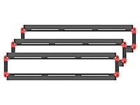 PL-E90L 3KIT | Set of 3 x 1:7.5 Natural-Born-Soft TLCI-99 90W LED Panel Lights with tripods and trolleycase, ultra slim, SWIT patent, V-Mount, DMX PL-E90L 3KIT | Set of 3 x 1:7.5 Natural-Born-Soft TLCI-99 90W LED Panel Lights with tripods and trolleycase, ultra slim, SWIT patent, V-Mount, DMX