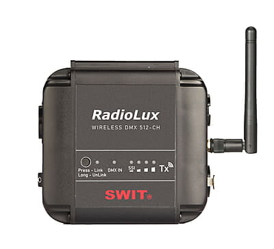 RadioLux Tx | Professional Wireless DMX Transmitter with RadioLux Protocol