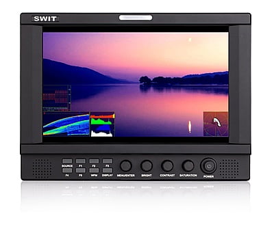 S-1093F(LUX) | 9-inch On camera LCD monitor with Luxury package, no plate