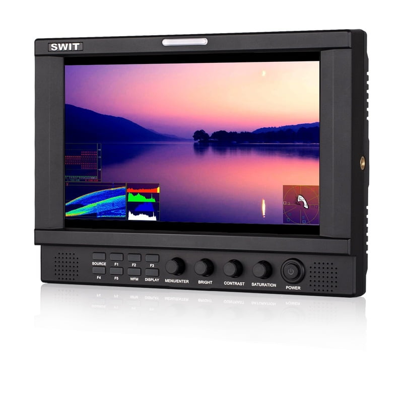 S-1093F(LUX) | 9-inch On camera LCD monitor with Luxury package, no plate