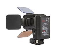 S-2041 | 23W 1200Lux COB LED On-camera Light,5000k,, with 5600K and 3200K filter S-2041 | 23W 1200Lux COB LED On-camera Light,5000k,, with 5600K and 3200K filter