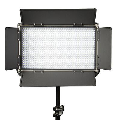 S-2110DA | 40W LED Panel Light,3200Lux, 5600K with 3200K filter, Gold mount/Adaptor. ---~3 months LeadTime if no stock