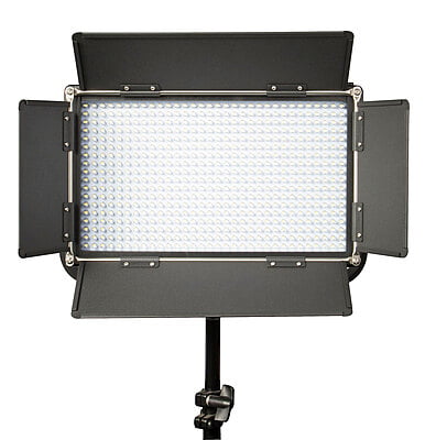 S-2110DS | 40W LED Panel Light,3200Lux, 5600K with 3200K filter, V-mount/Adaptor