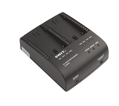 S-3602C | 2x2A DV charger compatible to Canon BP series