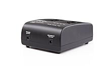 S-3602D | 2x2A DV charger compatible to Panasonic VBD/VBR/CGA  series