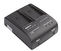S-3602F| 2x2A DV charger compatible to Sony NP-F series