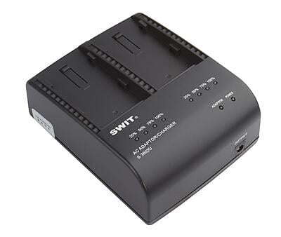 S-3602U | 2x2A DV charger compatible to Sony BP-U series