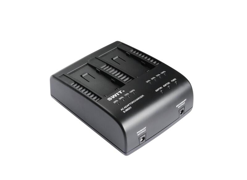 S-3602V | 2x2A DV charger compatible to  JVC BN-VF series