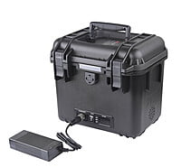 S-4020 | 4-Battery power station box with 12V+24V output S-4020 | 4-Battery power station box with 12V+24V output