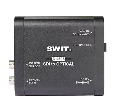 S-4605 | Heavy Duty 3G-SDI to Optical fiber converter