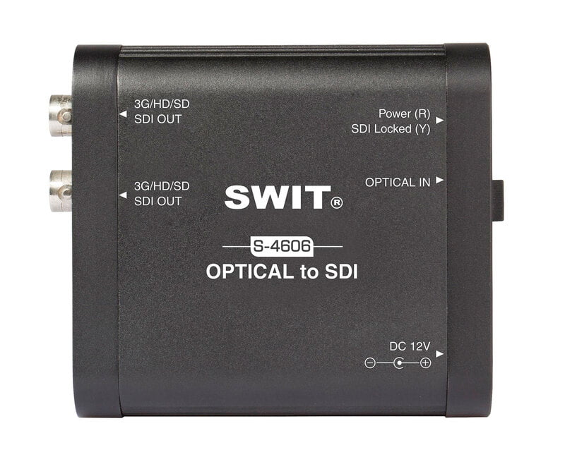 S-4606 | Heavy Duty Optical fiber to 3G-SDI converter