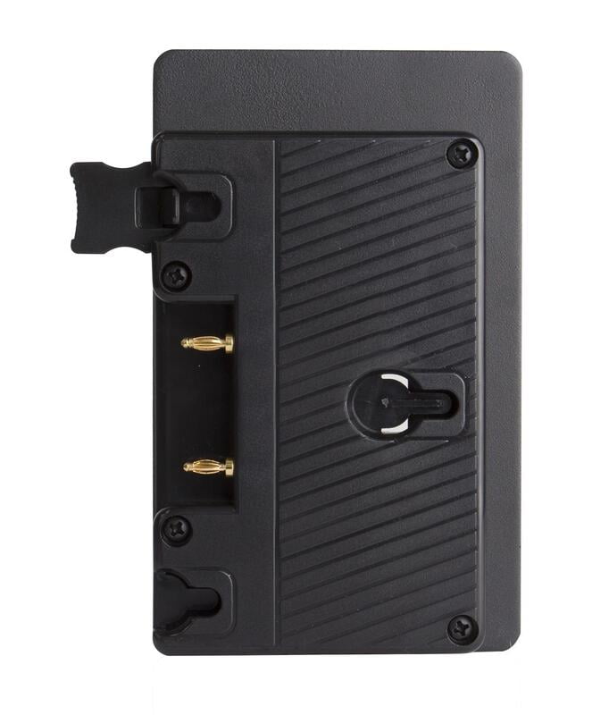 S-7000A | Gold mount plate with D-tap output socket
