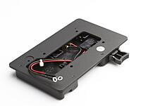 S-7000A | Gold mount plate with D-tap output socket