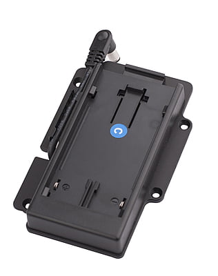 S-7003C | Canon BP mount plate, screw-mountable with pole DC socket, also for S-1053 monitor