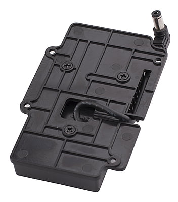 S-7003D | Panasonic VBD/VBR/CGA mount plate, screw-mountable with pole DC socket, also for S-1053 monitor