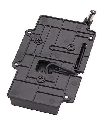 S-7003E | Canon LP-E mount plate, screw-mountable with pole DC socket, also for S-1053 monitor