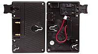 S-7004A | Gold mount plate, screws-mount and 2-pin DC plug connect, also for S-1093/S-1071H+/S-11xx/S-12xx monitors S-7004A | Gold mount plate, screws-mount and 2-pin DC plug connect, also for S-1093/S-1071H+/S-11xx/S-12xx monitors