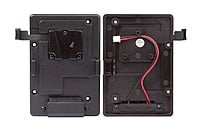S-7004S | V-mount plate, screws-mount and 2-pin DC plug connect, also for S-1093/S-1071H+/S-11xx/S-12xx monitors S-7004S | V-mount plate, screws-mount and 2-pin DC plug connect, also for S-1093/S-1071H+/S-11xx/S-12xx monitors