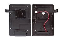 S-7004S  | V-mount plate, screws-mount and 2-pin DC plug connect, also for S-1093/S-1071H+/S-11xx/S-12xx monitors