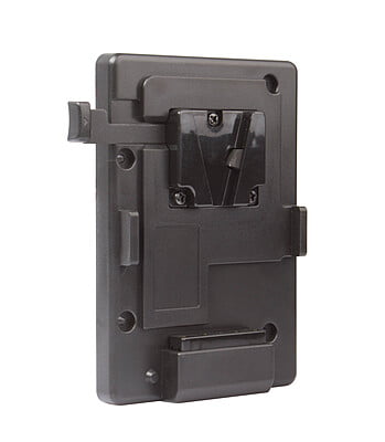 S-7004S  | V-mount plate, screws-mount and 2-pin DC plug connect, also for S-1093/S-1071H+/S-11xx/S-12xx monitors